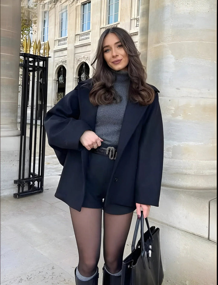 HendrixMode™ Sophie | Trendy Oversized Wollen Jas