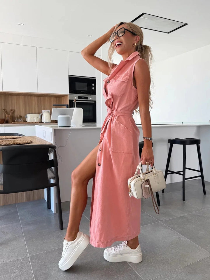 HendrixMode™ Louisa | Maxi Spijkerjurk