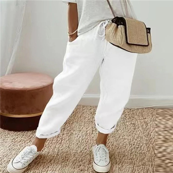 HendrixMode™ Rive | Elegante Katoenen-Linnen Broek (1+1 GRATIS)