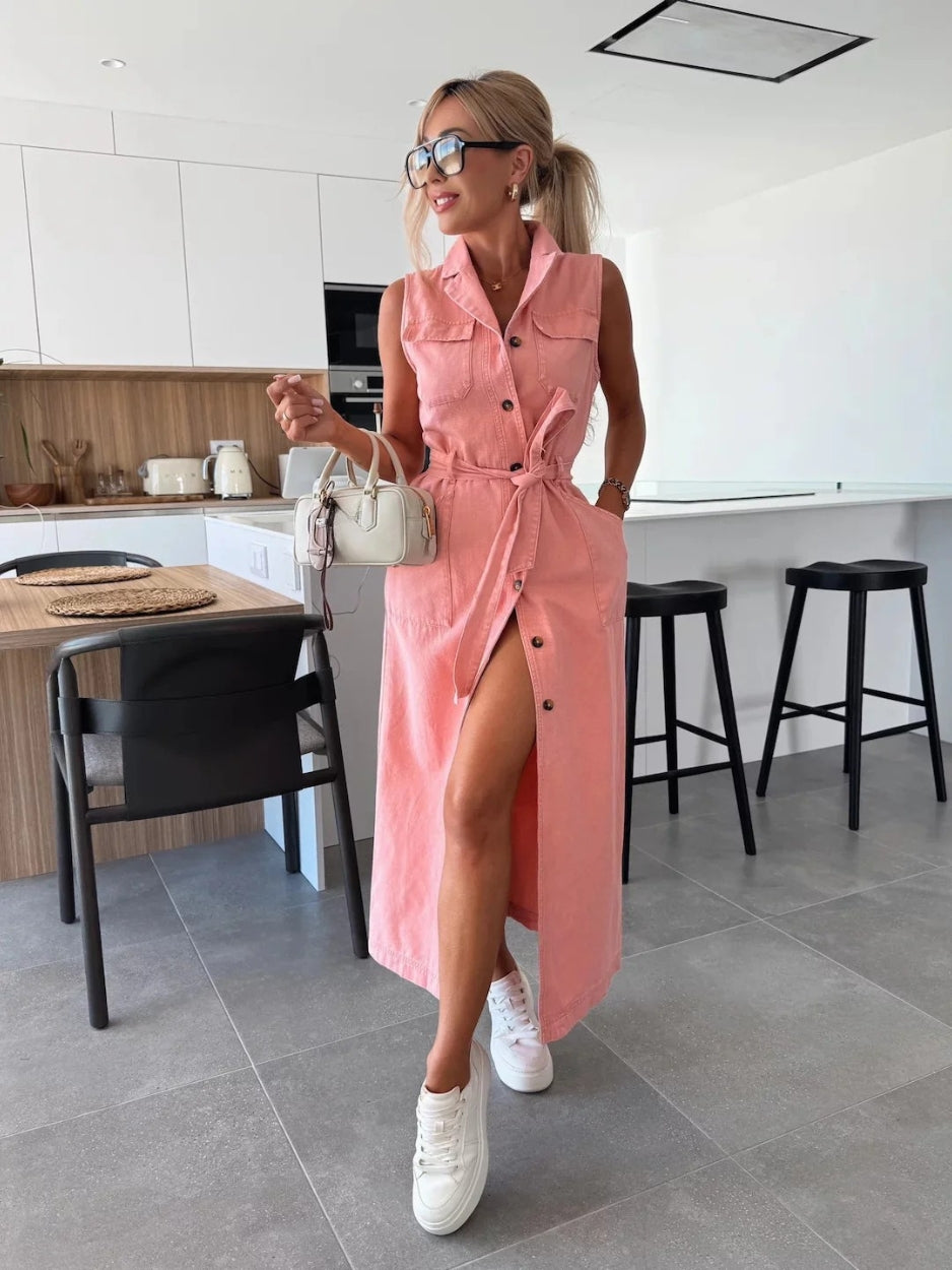 HendrixMode™ Louisa | Maxi Spijkerjurk