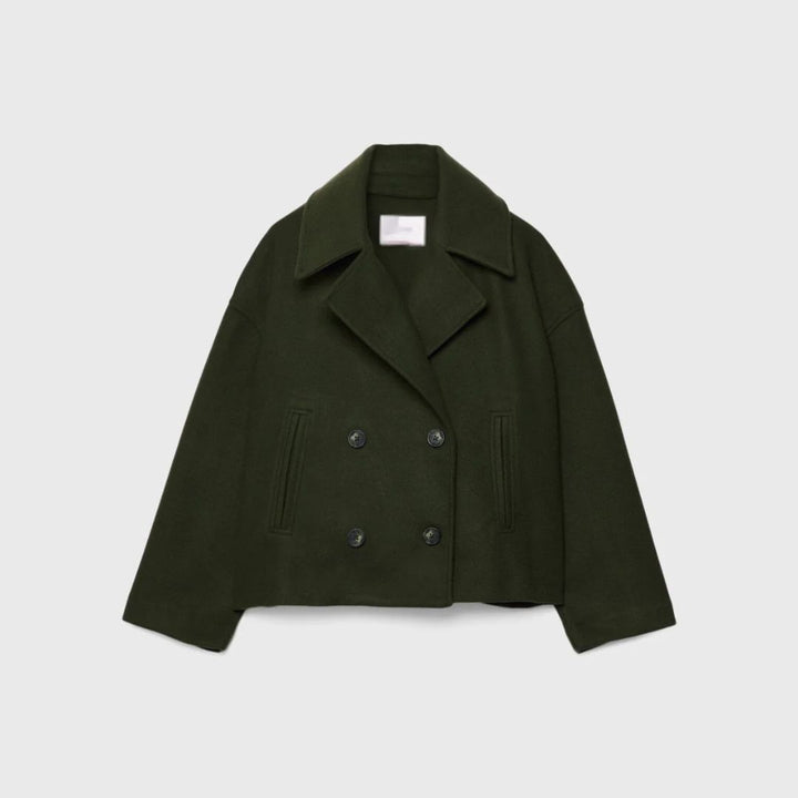 HendrixMode™ Emma | Stijlvolle double-breasted jas