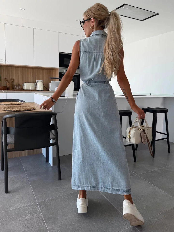 HendrixMode™ Louisa | Maxi Spijkerjurk