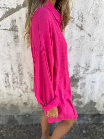 HendrixMode™ Nora | Luchtige Set met Effen Blouse en Korte Broek