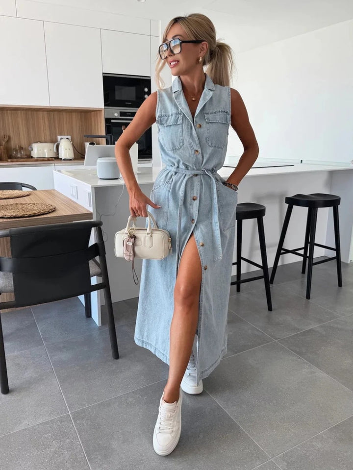 HendrixMode™ Louisa | Maxi Spijkerjurk