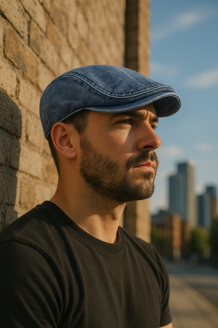 HendrixMode™ Vander | Denimstijl Baret