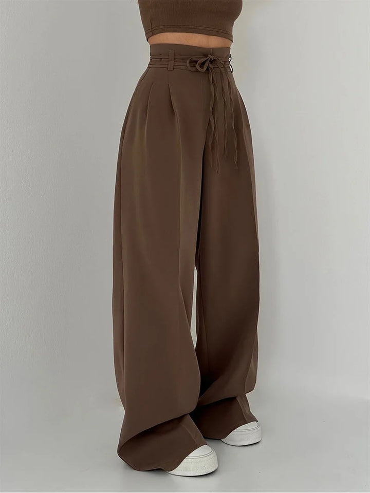 HendrixMode™ Stefania | High Waist Wide Leg Broek