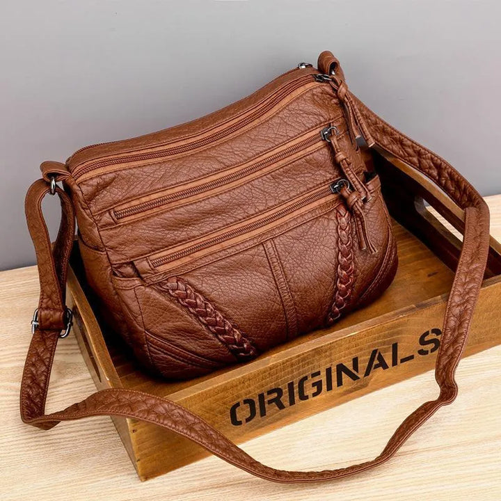 HendrixMode™ Lea - Zachte leren Tas