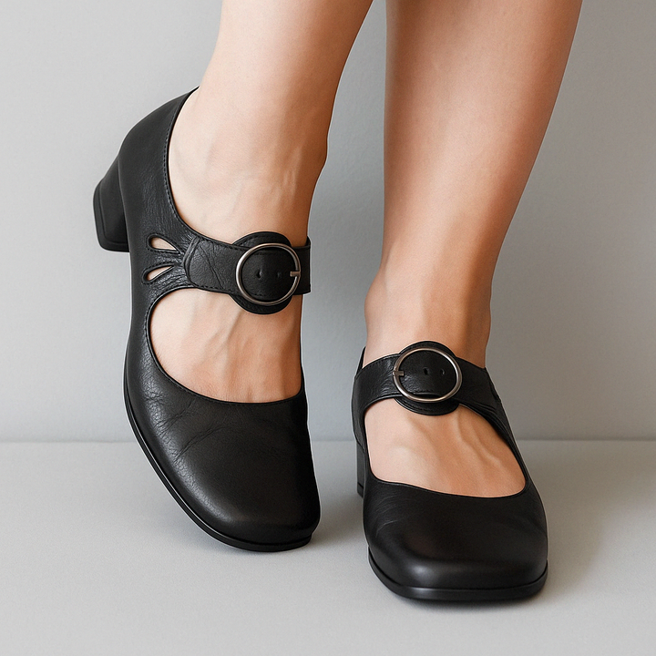 HendrixMode™ Denisa |  Orthopedische Sandalen met Comfortabele Sleehak