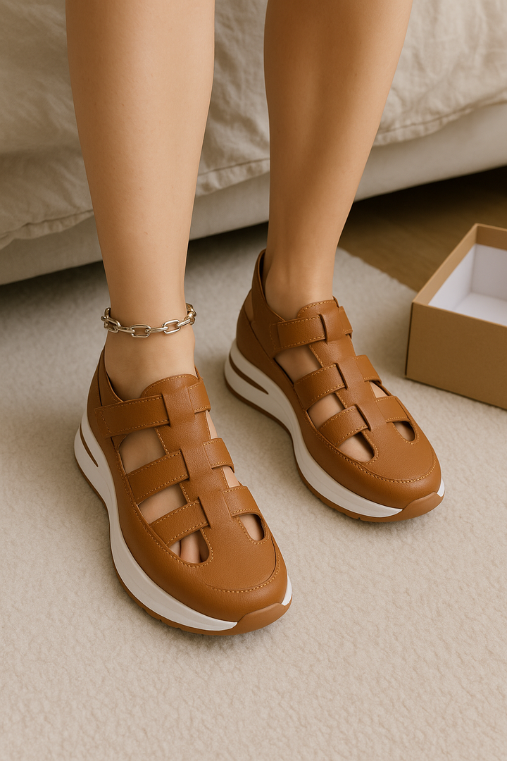 HendrixMode™ Liliana | Ergonomische Damessandalen - Ultiem Comfort met een Elegante Dagelijkse Look