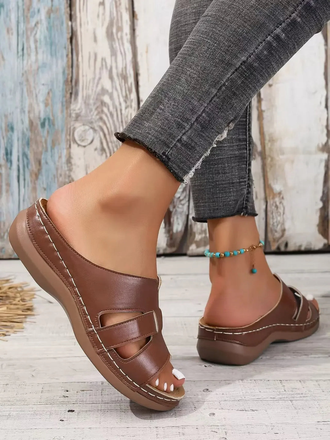 HendrixMode™ Karen | Orthopedische Sandalen Met Open Teen