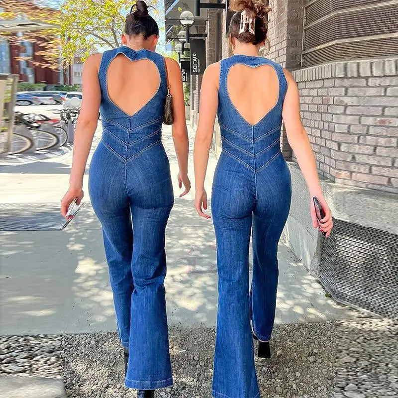 HendrixMode™ Roxanne | Spijkerbroek Jumpsuit