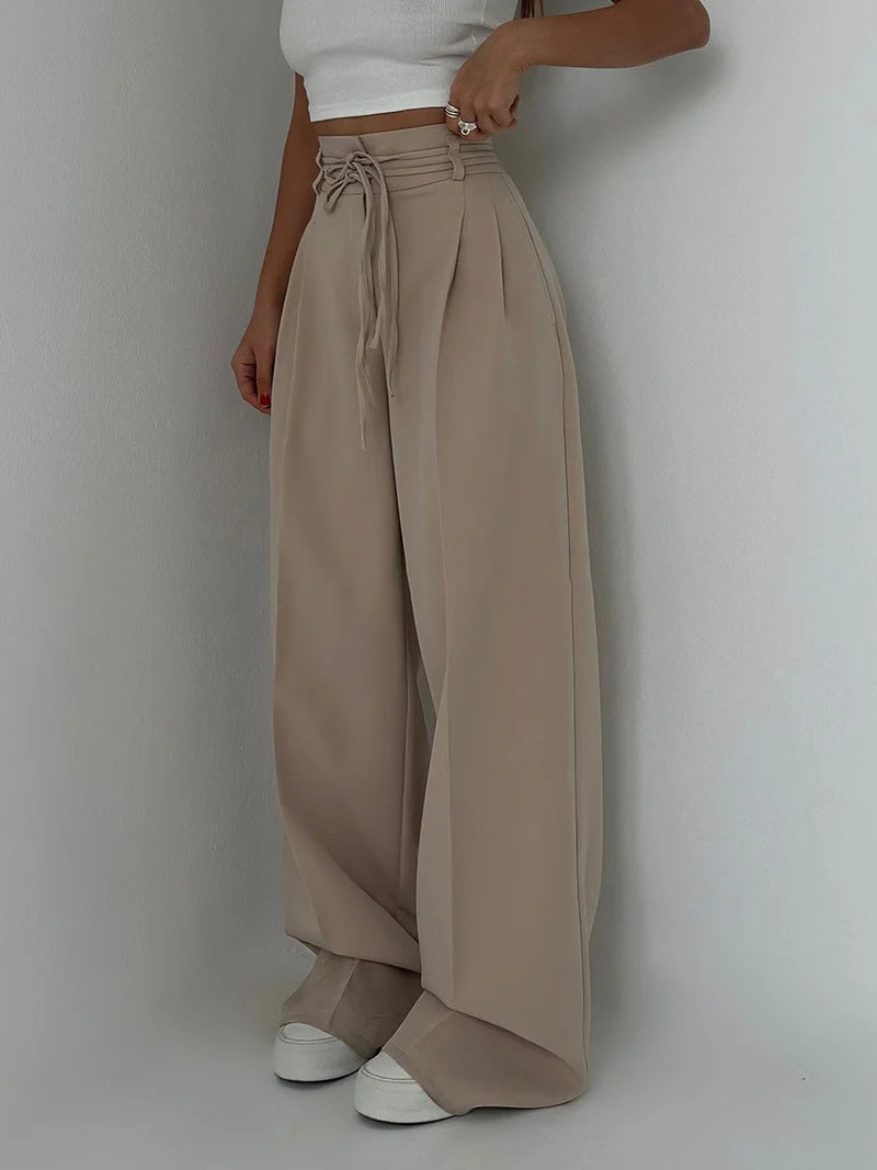 HendrixMode™ Stefania | High Waist Wide Leg Broek