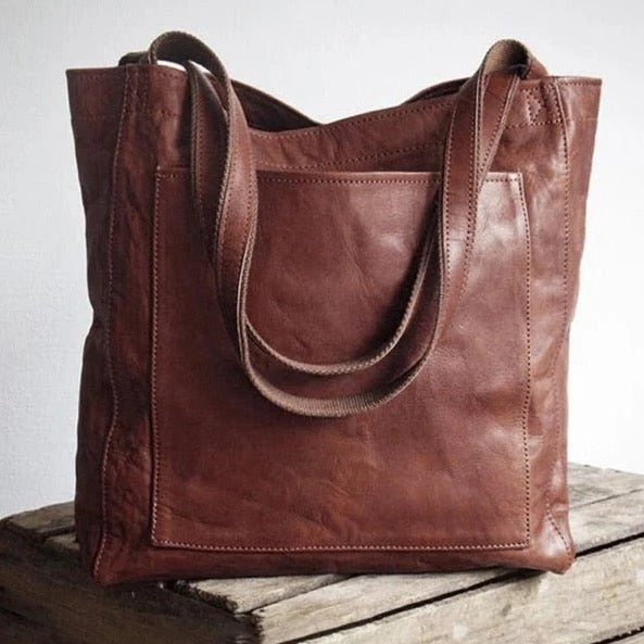 HendrixMode™ Dagmar - Elegante leren handtas