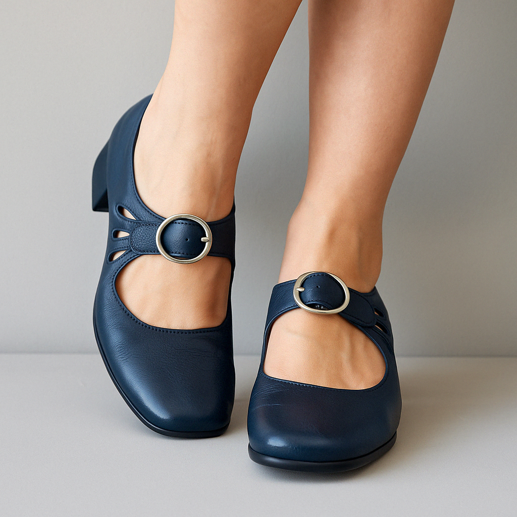 HendrixMode™ Denisa |  Orthopedische Sandalen met Comfortabele Sleehak