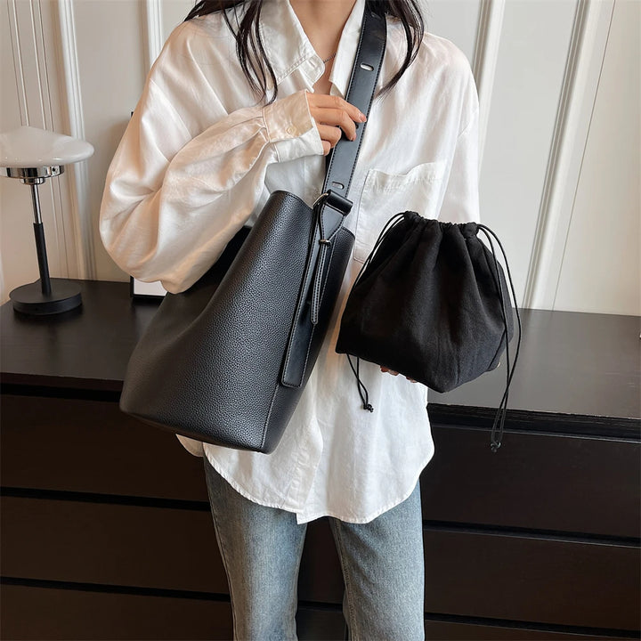 HendrixMode™ Nakoo | Elegante Bucket Tas