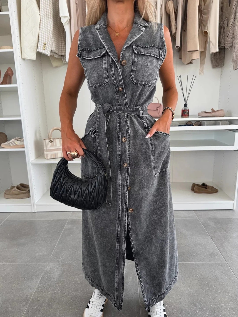 HendrixMode™ Louisa | Maxi Spijkerjurk