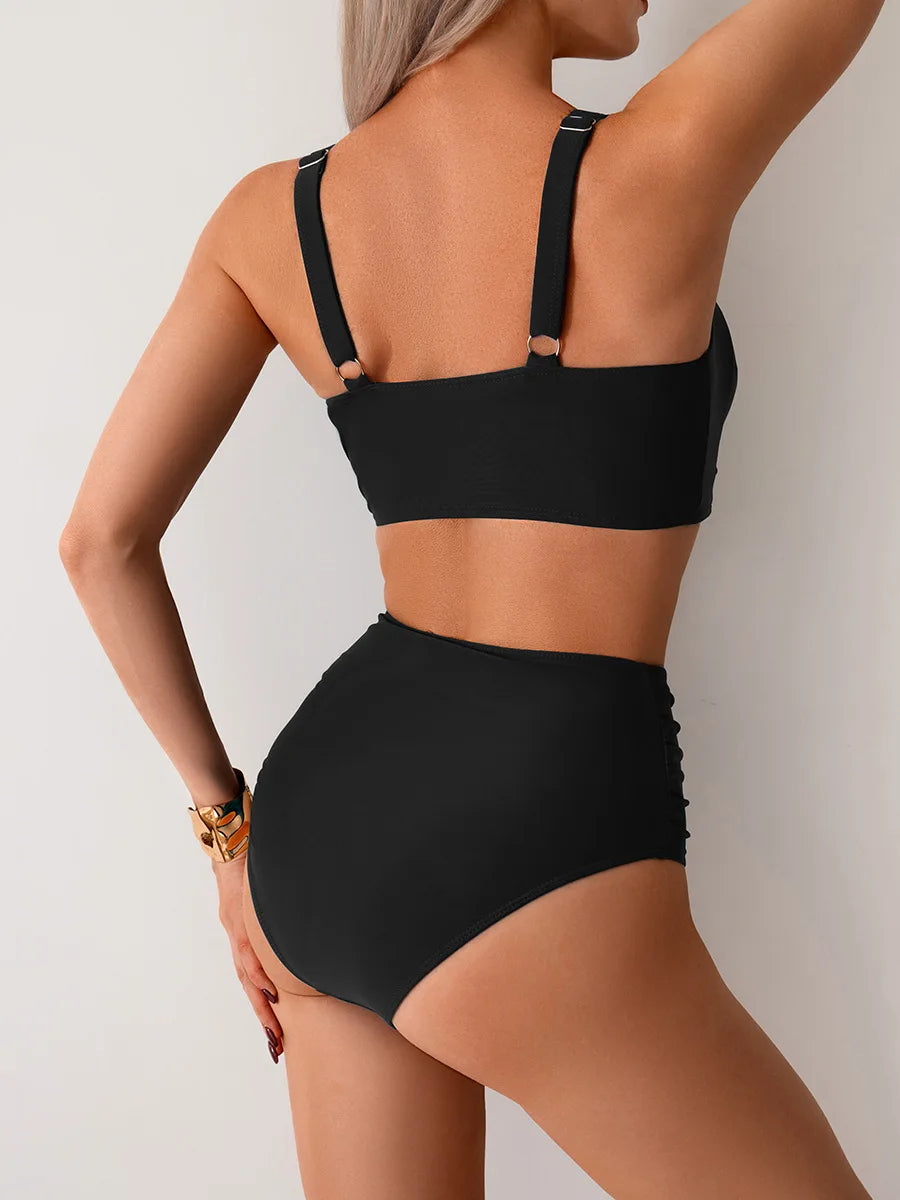 HendrixMode™ Nicoletta | Bandeau Bikini met Ruches