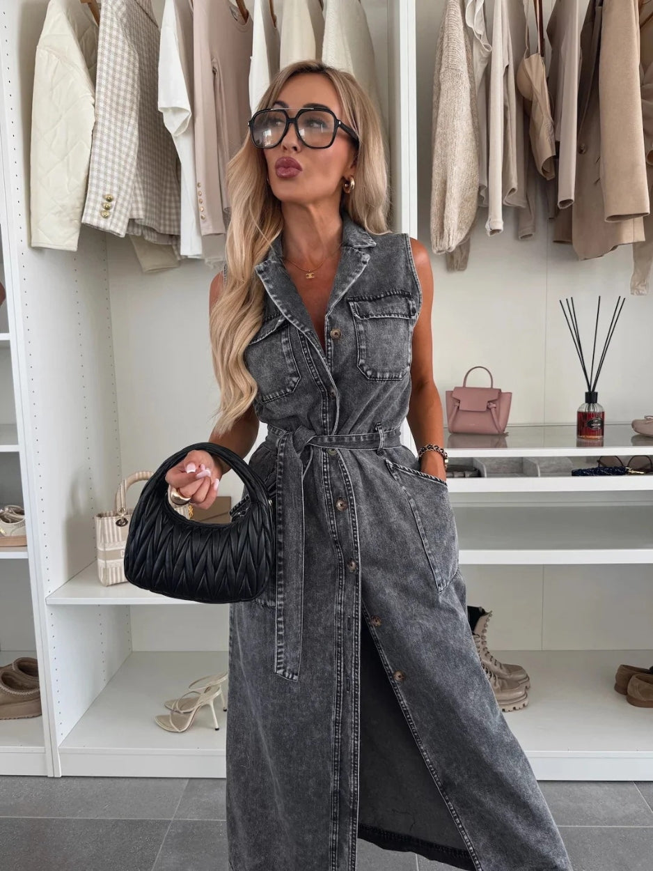 HendrixMode™ Louisa | Maxi Spijkerjurk