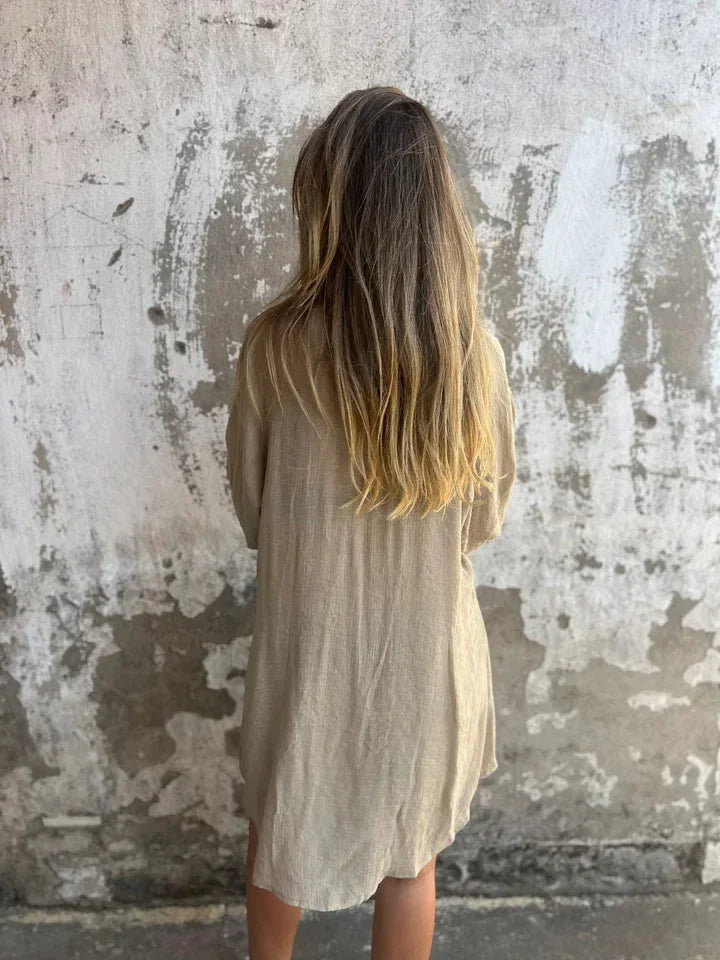 HendrixMode™ Nora | Luchtige Set met Effen Blouse en Korte Broek
