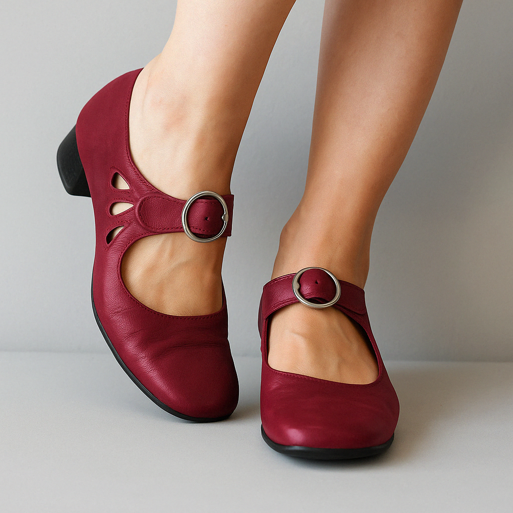 HendrixMode™ Denisa |  Orthopedische Sandalen met Comfortabele Sleehak