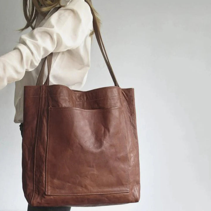 HendrixMode™ Dagmar - Elegante leren handtas