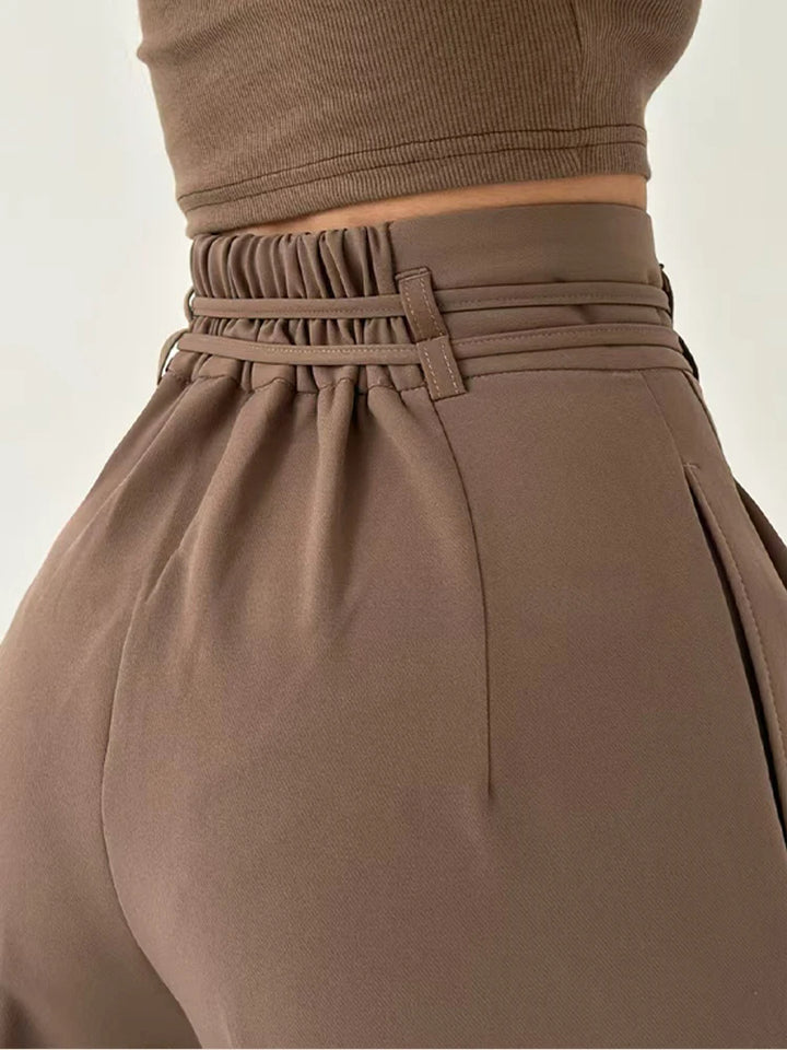 HendrixMode™ Stefania | High Waist Wide Leg Broek