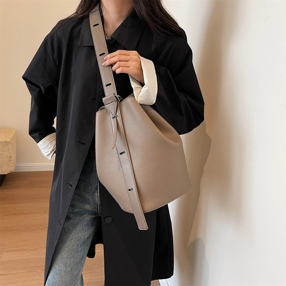 HendrixMode™ Nakoo | Elegante Bucket Tas