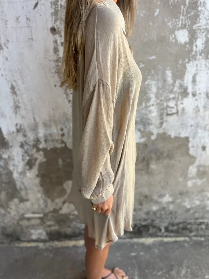 HendrixMode™ Nora | Luchtige Set met Effen Blouse en Korte Broek