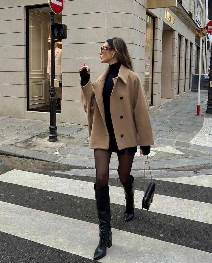 HendrixMode™ Sophie | Trendy Oversized Wollen Jas