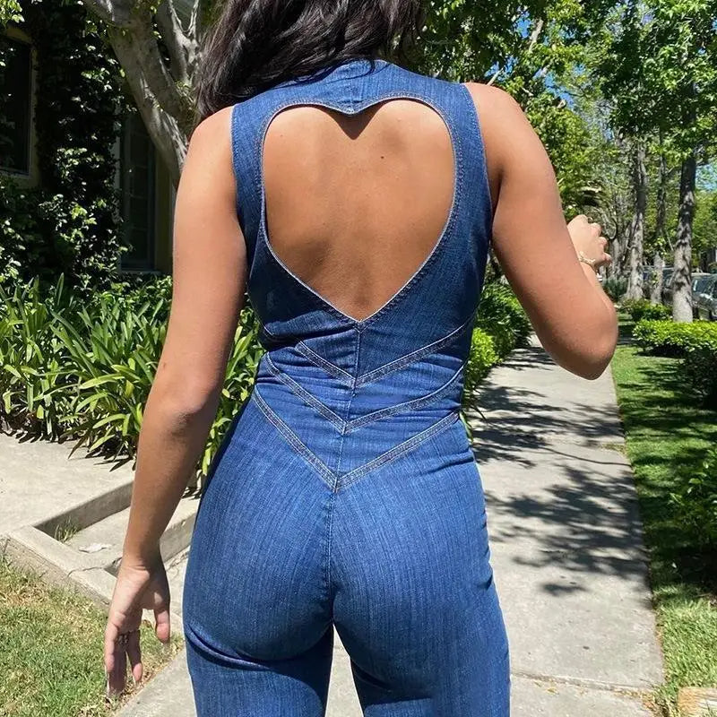 HendrixMode™ Roxanne | Spijkerbroek Jumpsuit