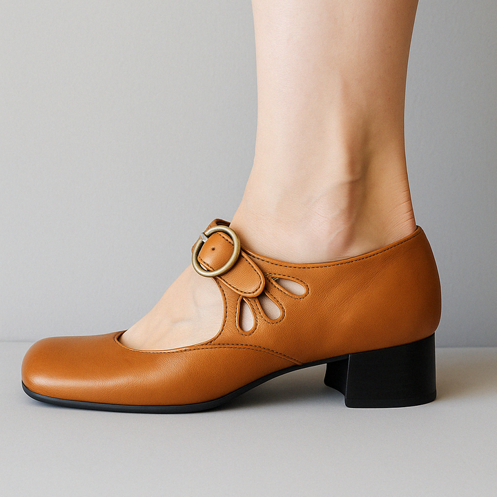 HendrixMode™ Denisa |  Orthopedische Sandalen met Comfortabele Sleehak