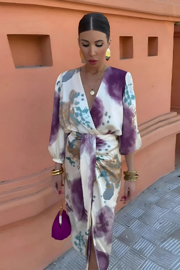 HendrixMode™ Georgiana | Tie-Dye Set met Blouse en Rok