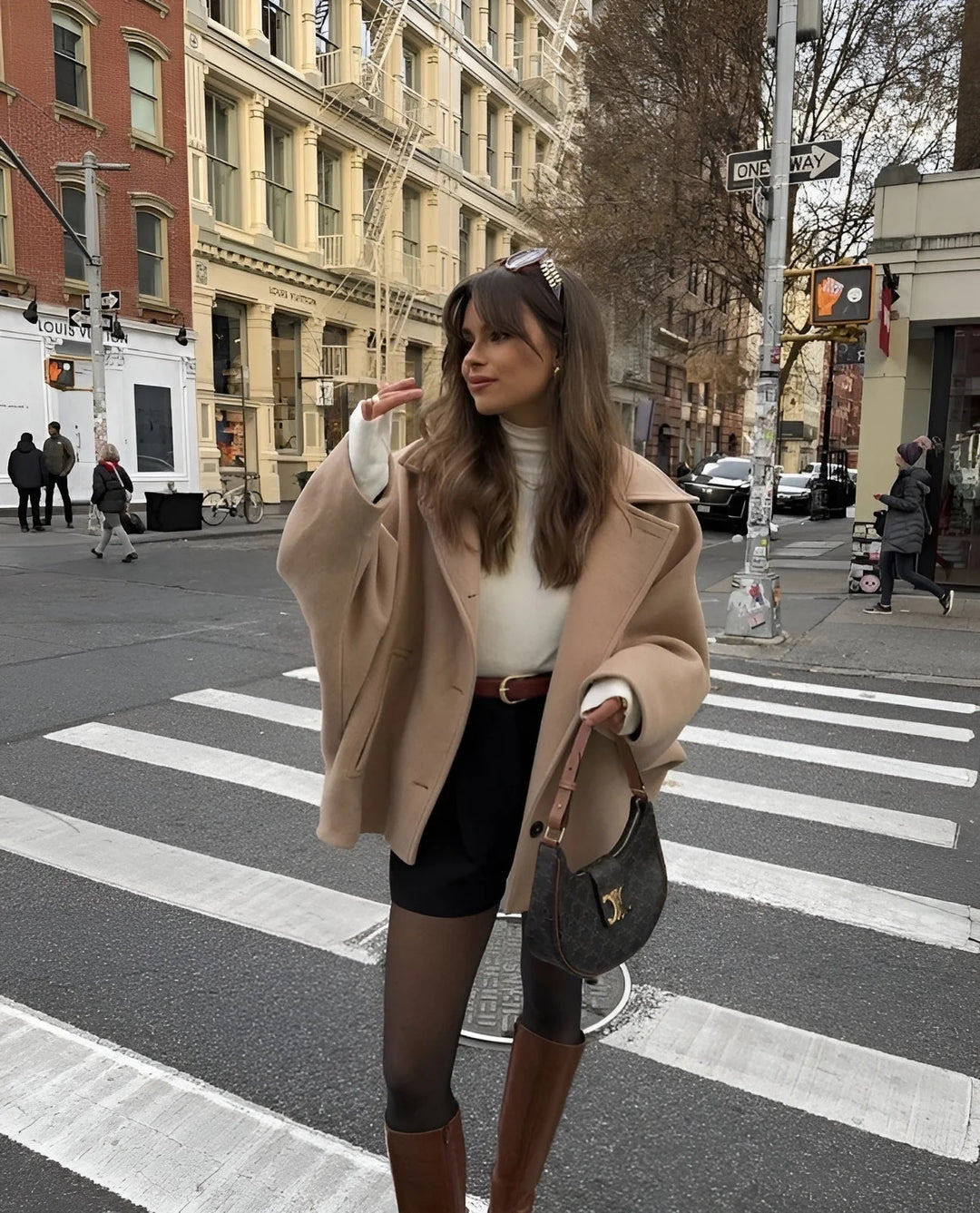 HendrixMode™ Sophie | Trendy Oversized Wollen Jas