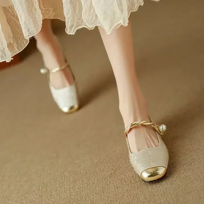 HendrixMode™ Melisa | Stijlvolle Sandalen met Borduursel en Verstelbare Sluiting