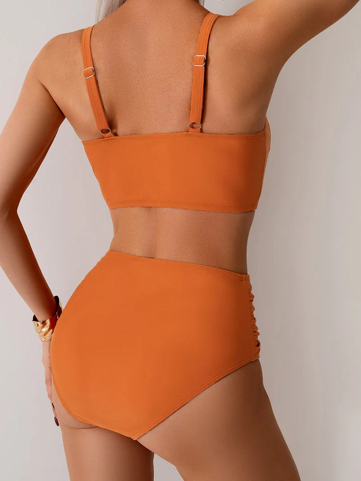 HendrixMode™ Nicoletta | Bandeau Bikini met Ruches