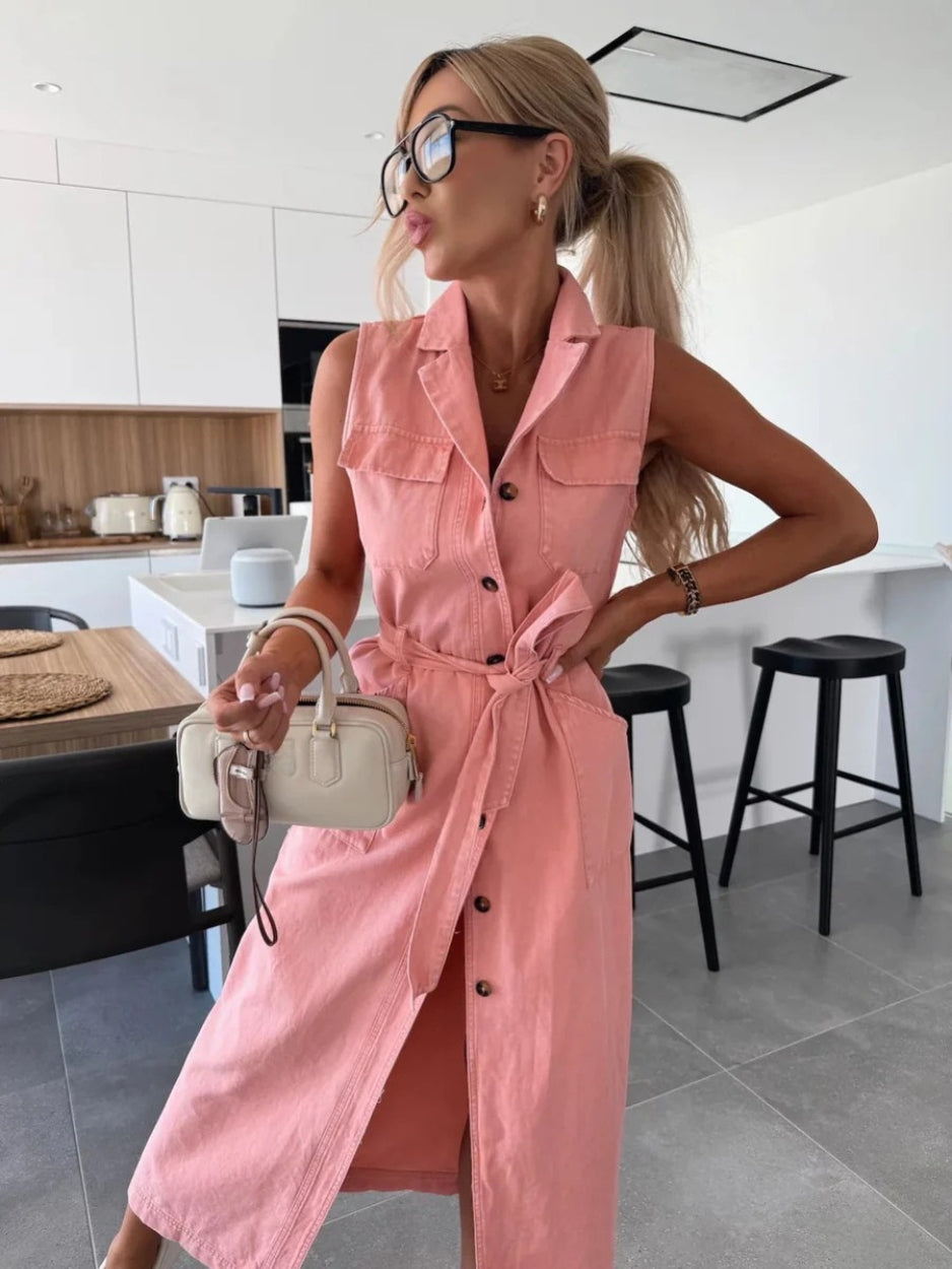 HendrixMode™ Louisa | Maxi Spijkerjurk