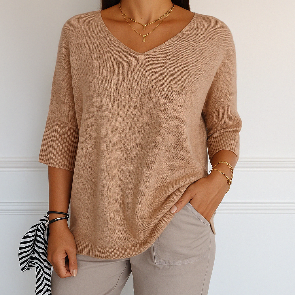HendrixMode™ Anna | V-hals Mesh Top