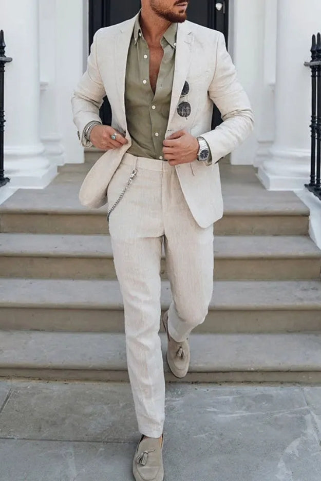 HendrixMode™ Gaetano | Elegante Herenkostuumset (Colbert + Broek)