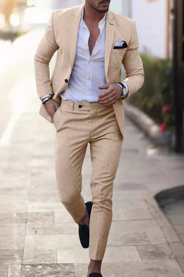 HendrixMode™ Gaetano | Elegante Herenkostuumset (Colbert + Broek)