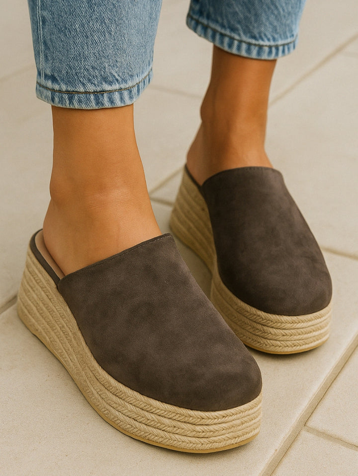 HendrixMode™ Sofis | Espadrille Sleehak Sandalen