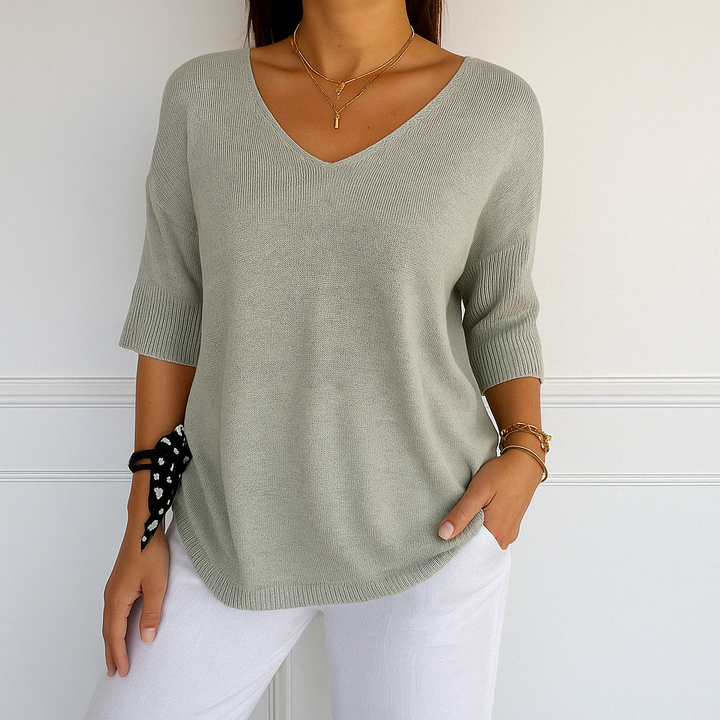 HendrixMode™ Anna | V-hals Mesh Top