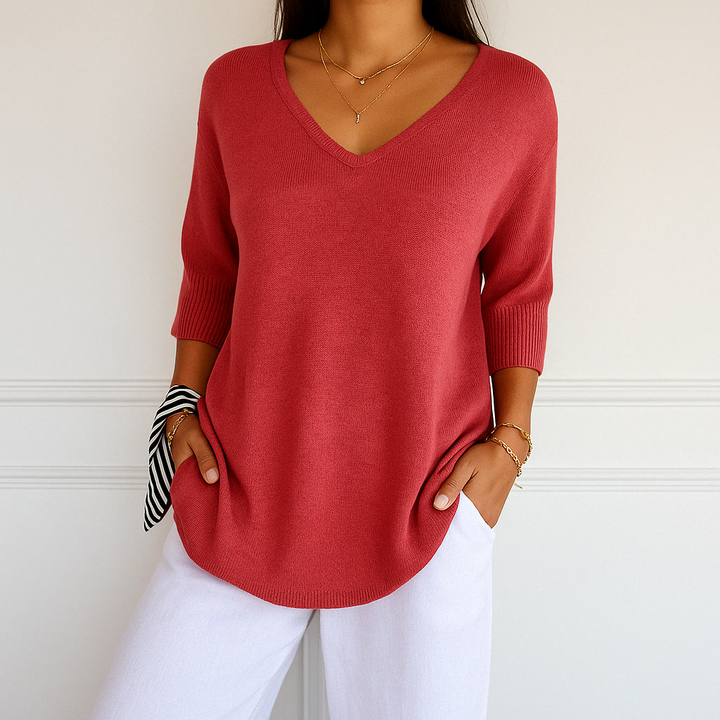 HendrixMode™ Anna | V-hals Mesh Top
