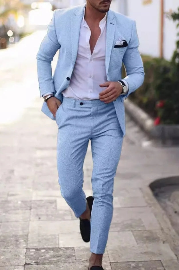 HendrixMode™ Gaetano | Elegante Herenkostuumset (Colbert + Broek)
