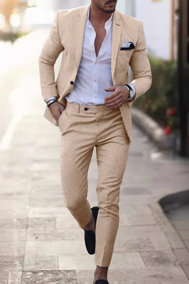 HendrixMode™ Gaetano | Elegante Herenkostuumset (Colbert + Broek)