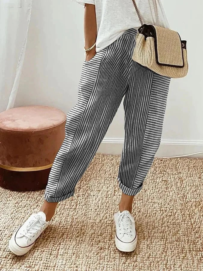 HendrixMode™ Lore | Comfortabele Gestreepte Broek
