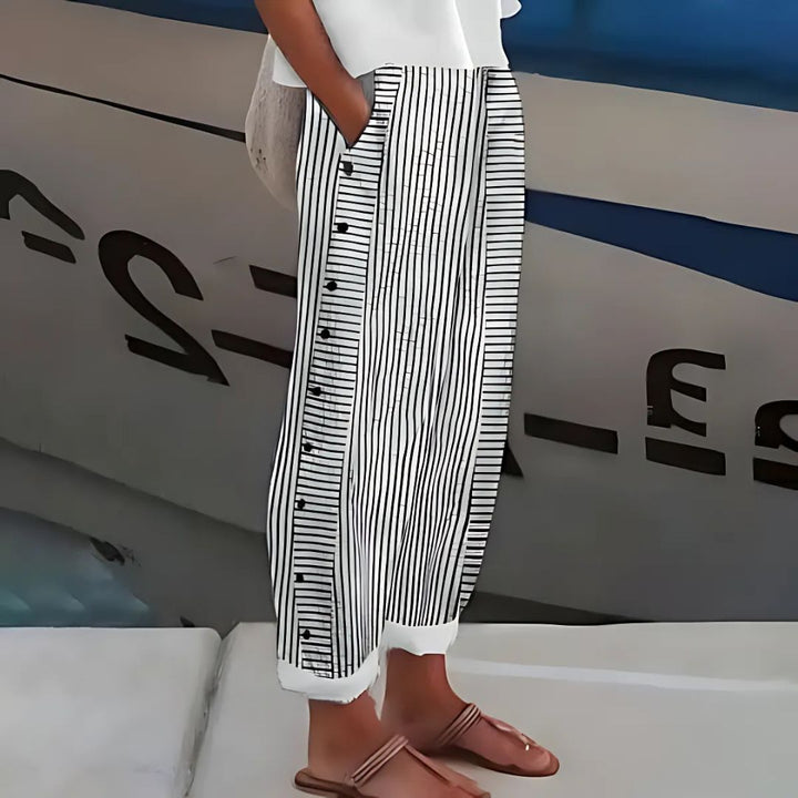 HendrixMode™ Sandrine | Linnen Broek