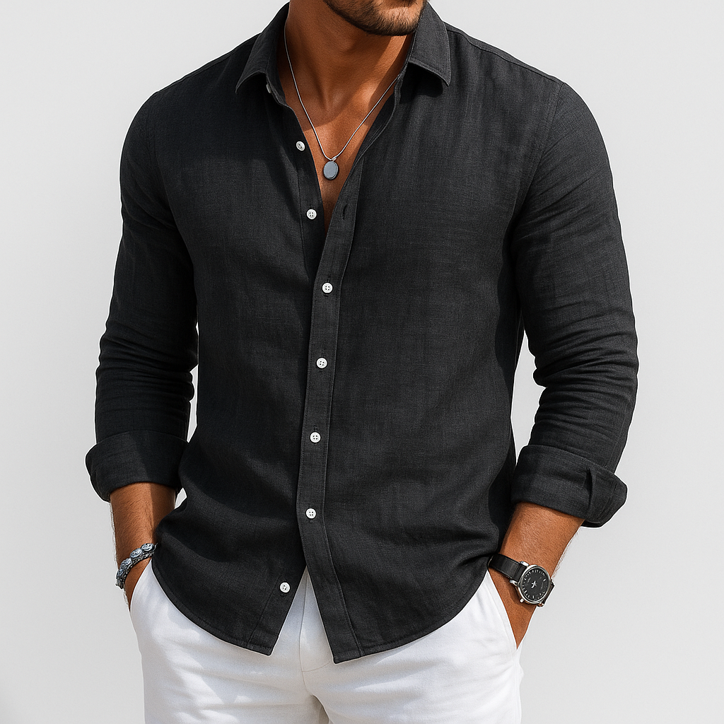 HendrixMode™ Jaromir | Elegante Overhemd van Ademend Materiaal