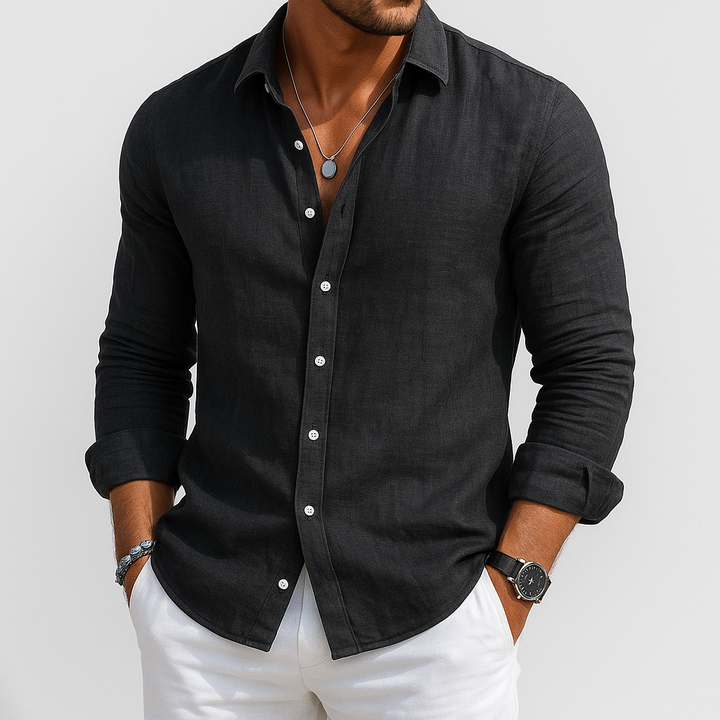 HendrixMode™ Jaromir | Elegante Overhemd van Ademend Materiaal