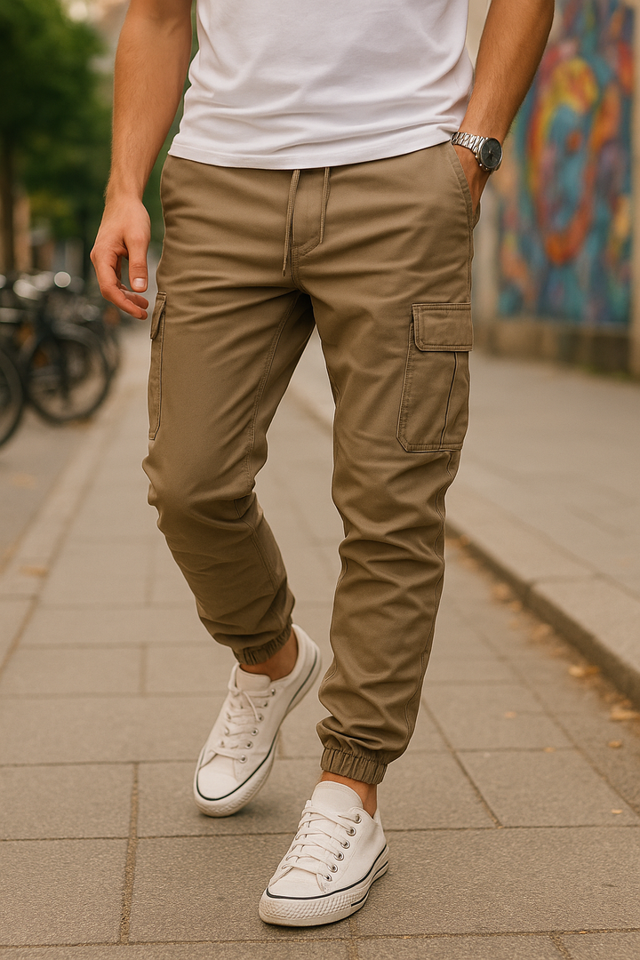 HendrixMode™ Luis | Cargo Joggingbroek met Relaxte Pasvorm