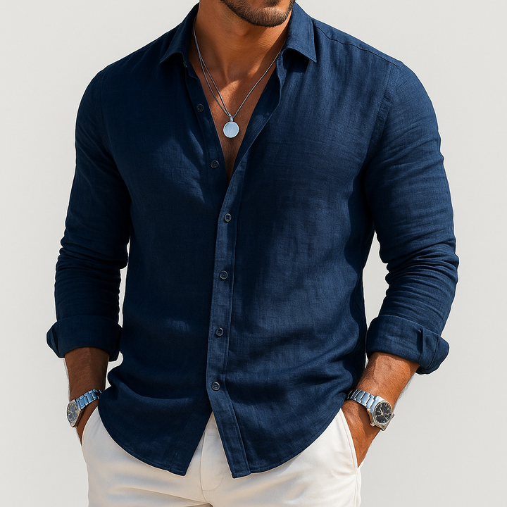 HendrixMode™ Jaromir | Elegante Overhemd van Ademend Materiaal